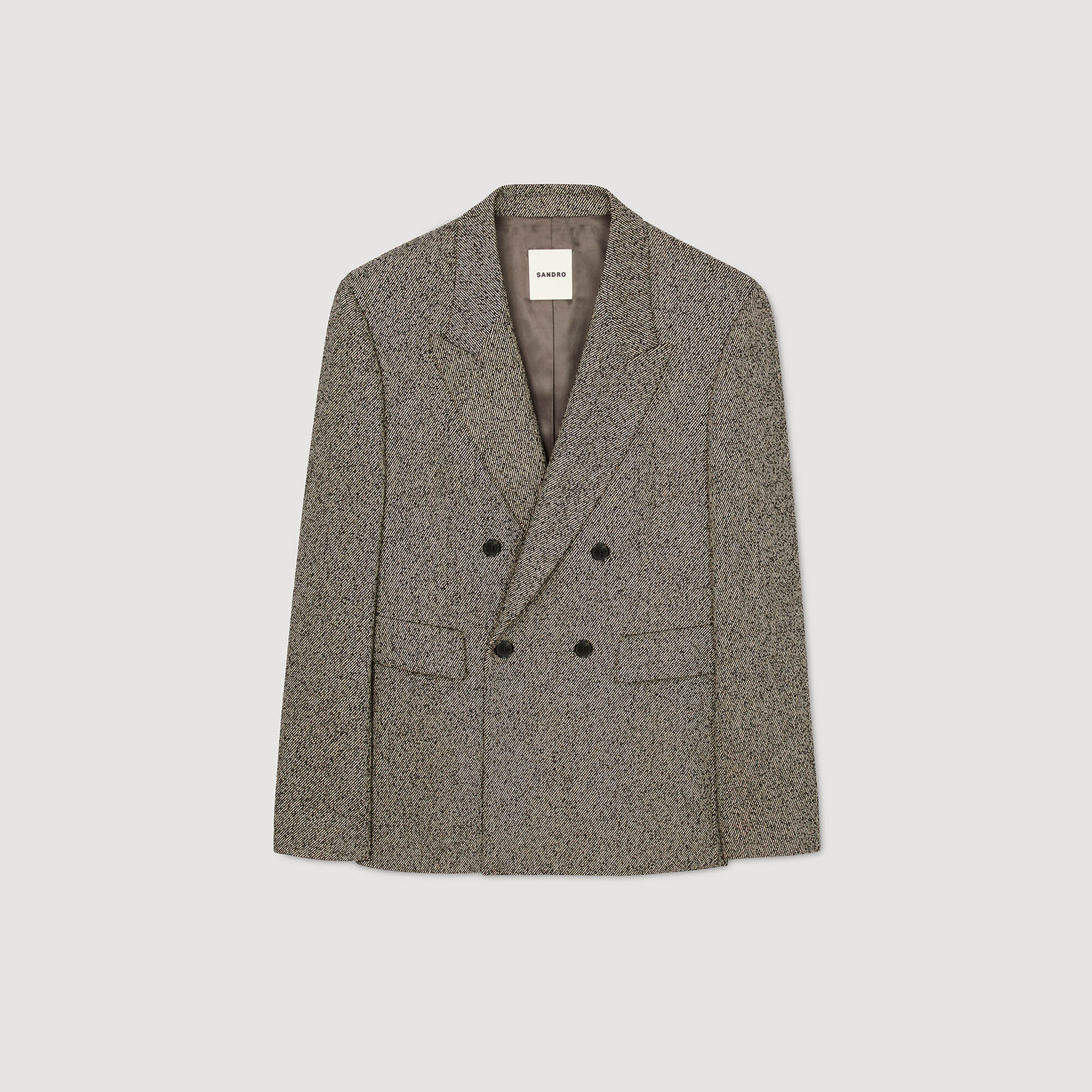 Veste de costume croisée