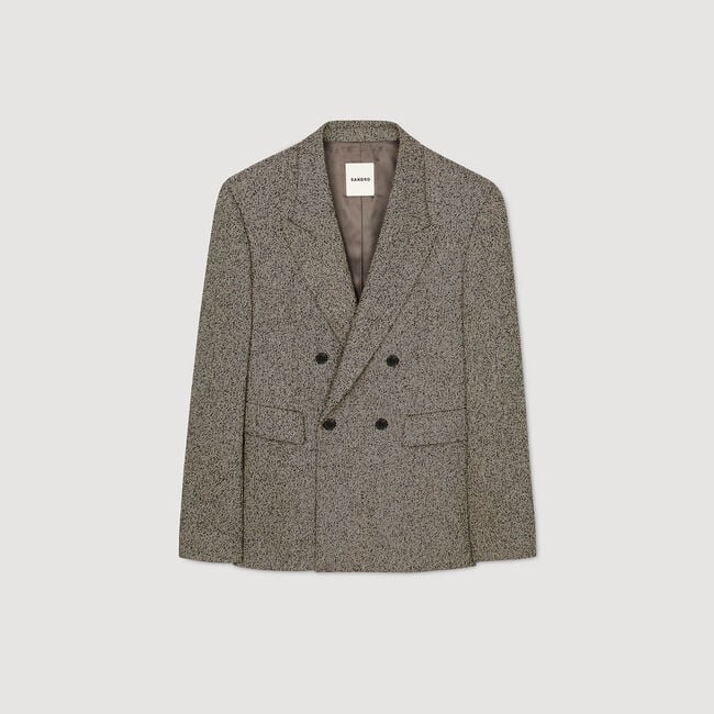 Veste de costume croisée