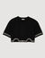 T-shirt court strassé