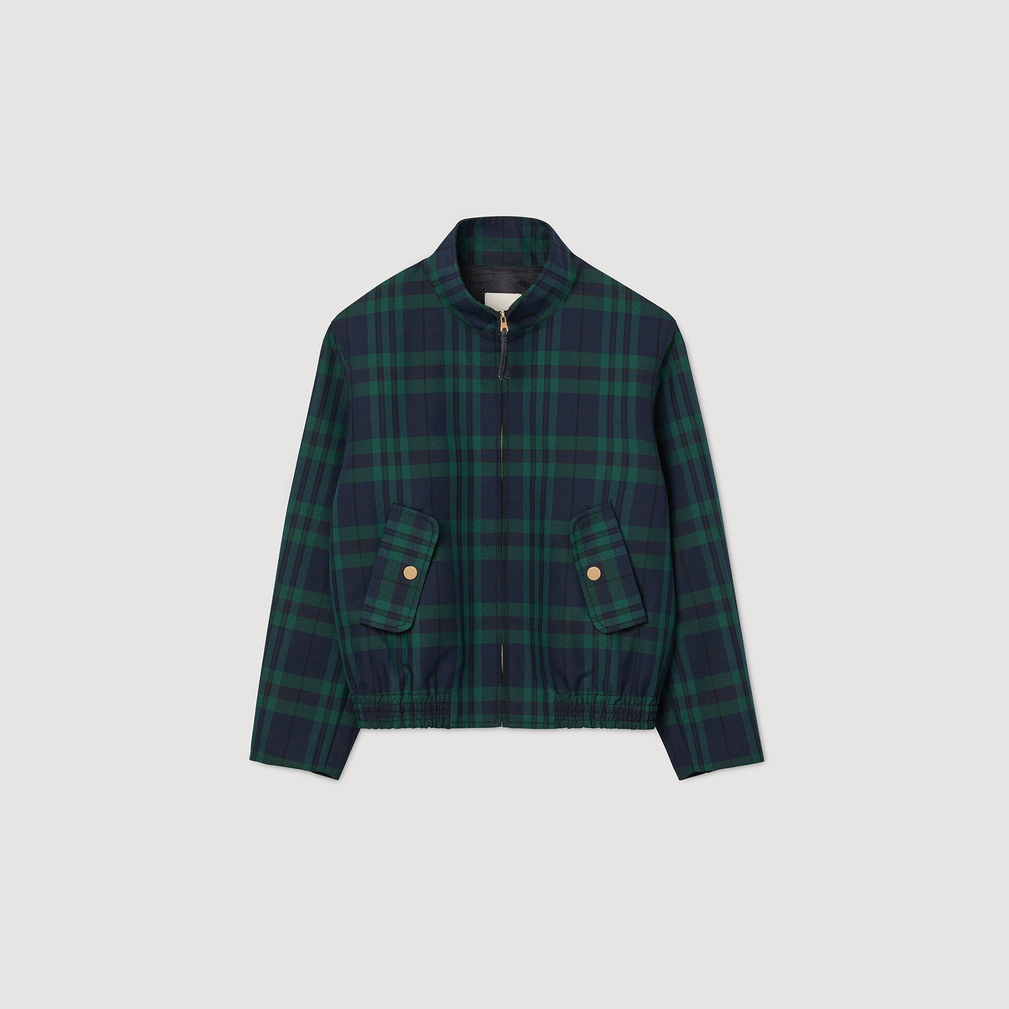 Blouson à carreaux