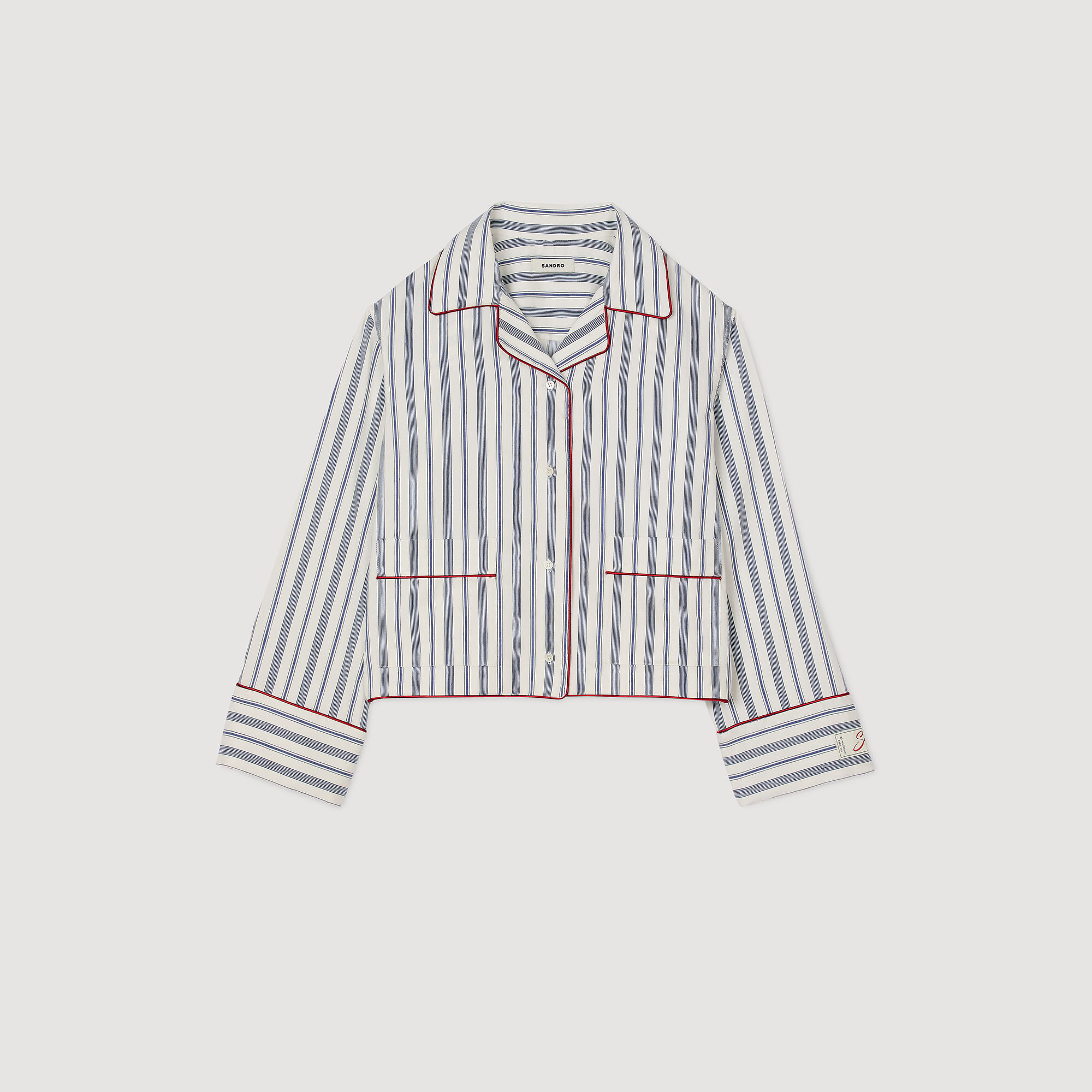 Chemise à rayures