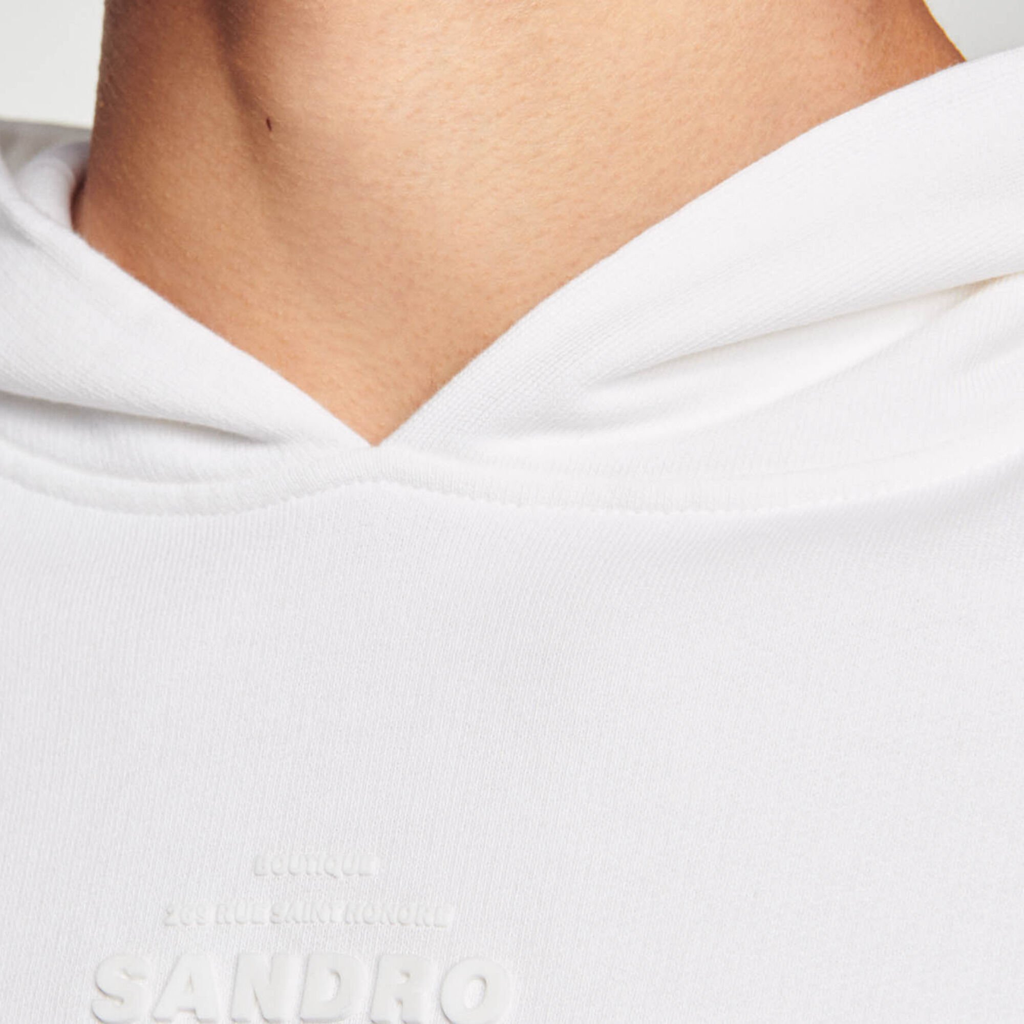 Sweat Hoodie logo rubber