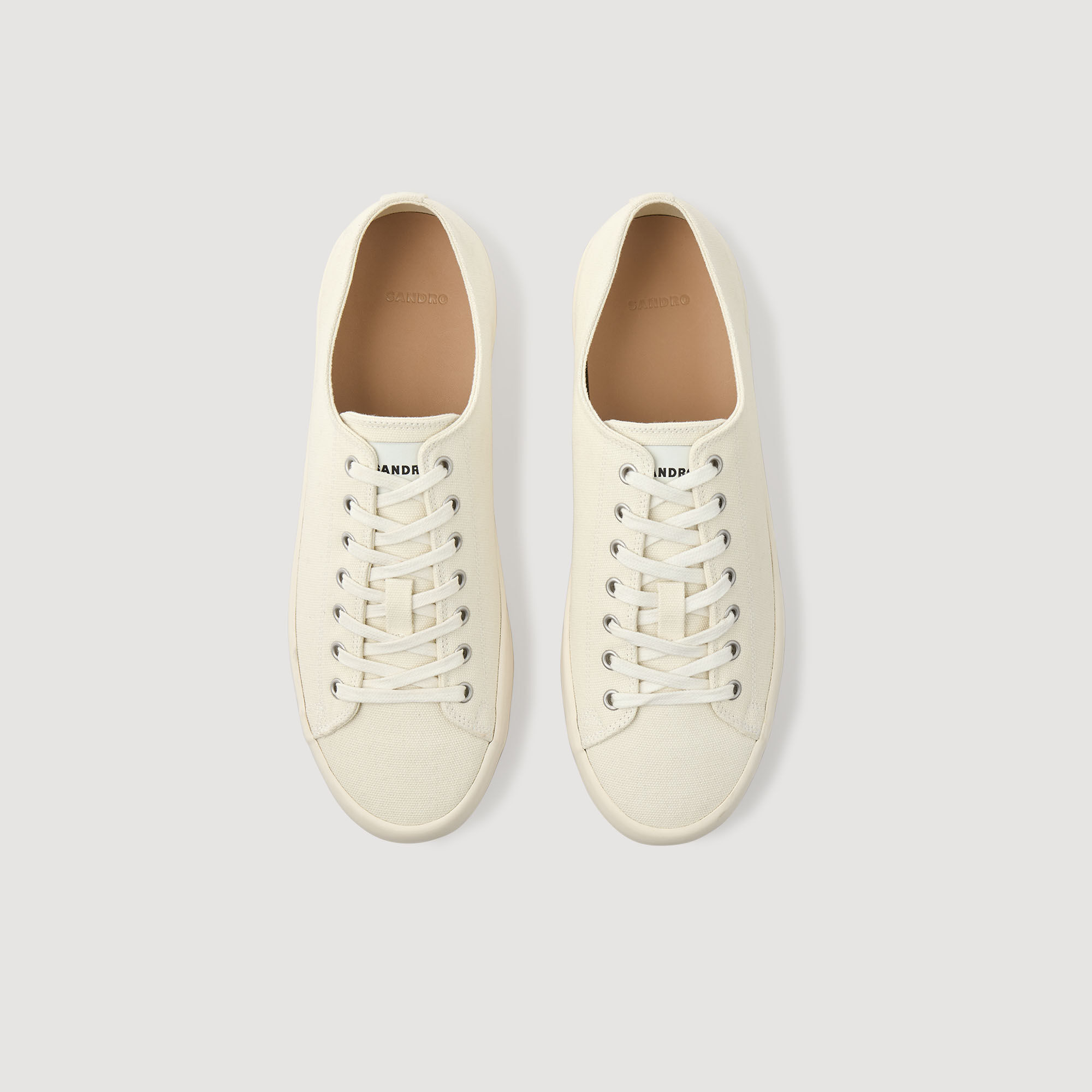 Sneakers basses en toile