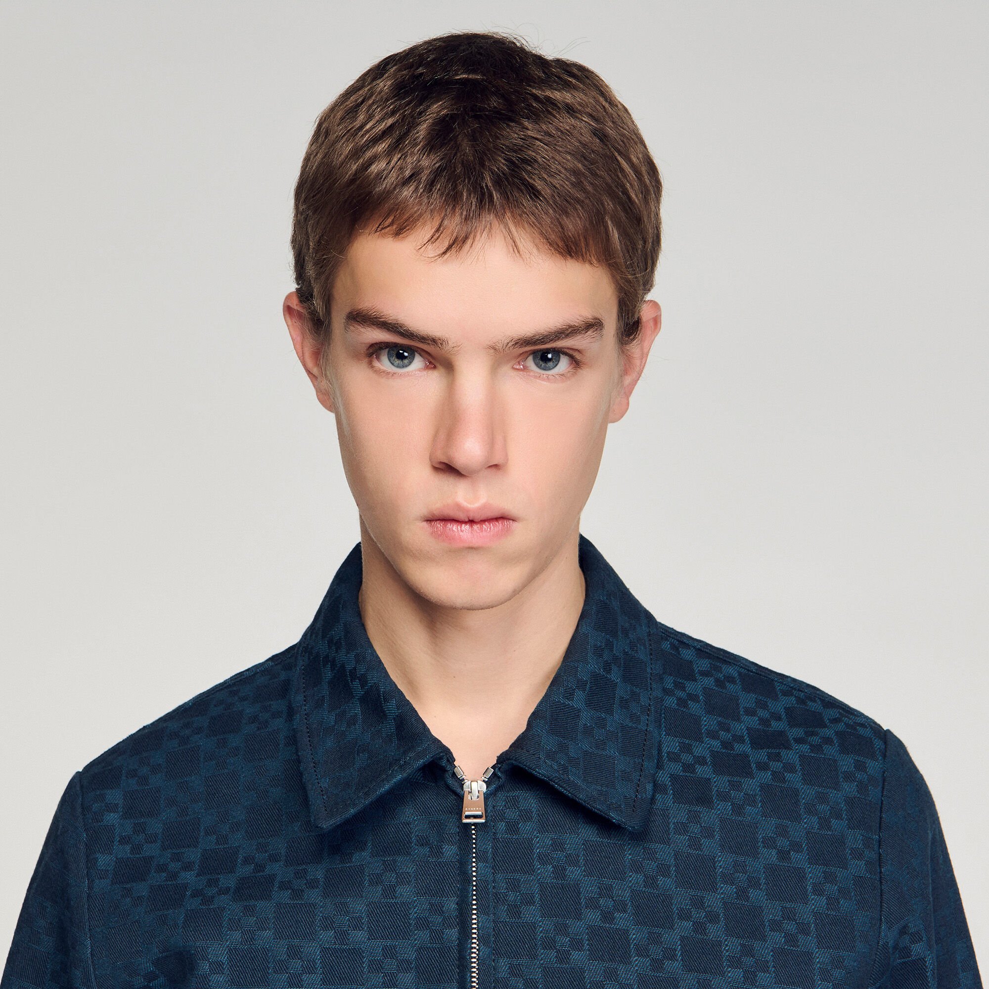 Blouson en denim Square Cross