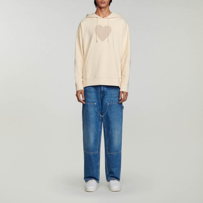 Hoodie molletonné