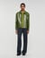 Blouson zippé en cuir