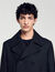 Blouson en laine double face
