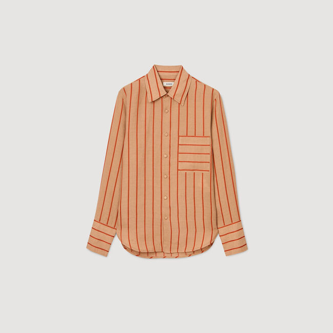 Chemise à rayures
