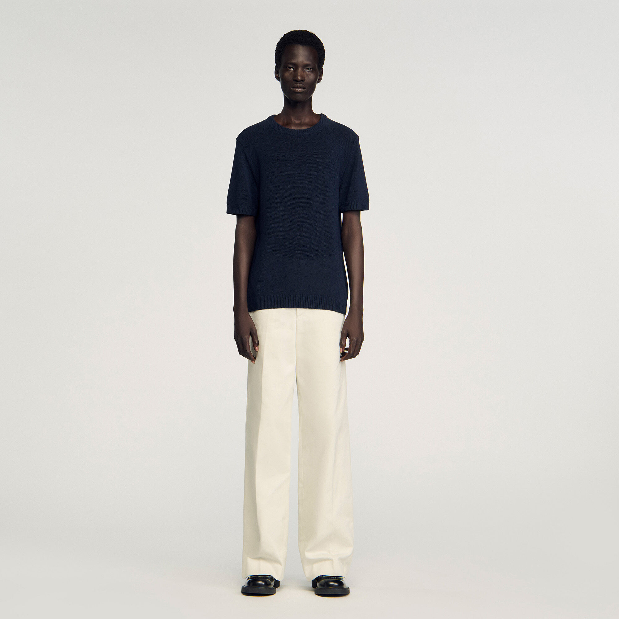 T-shirt en maille fine