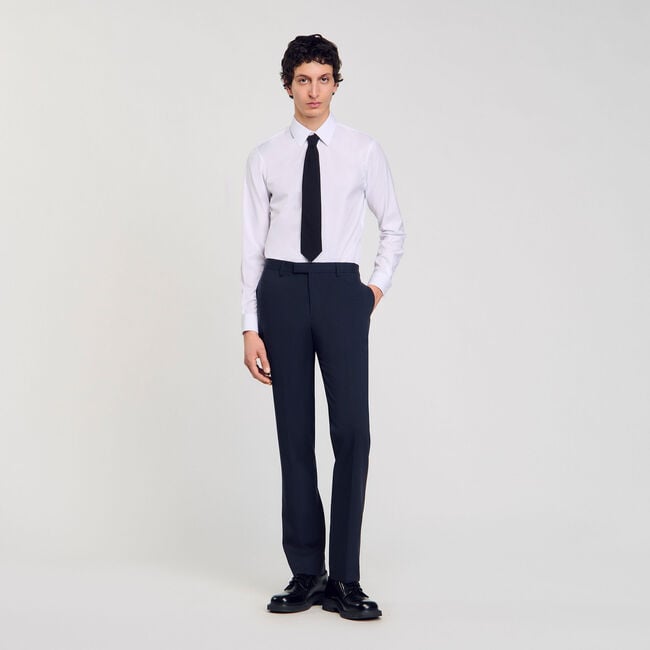 Pantalon de costume en laine