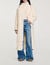 Manteau long en laine mélangée