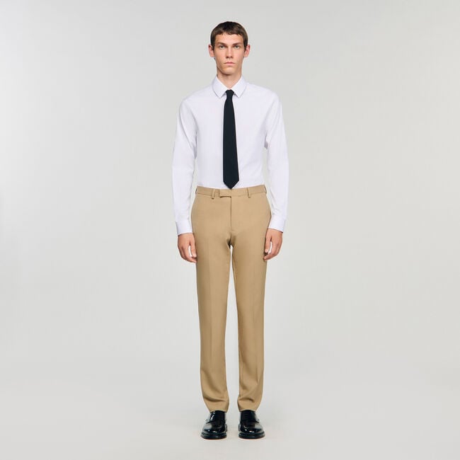 Pantalon de costume en laine