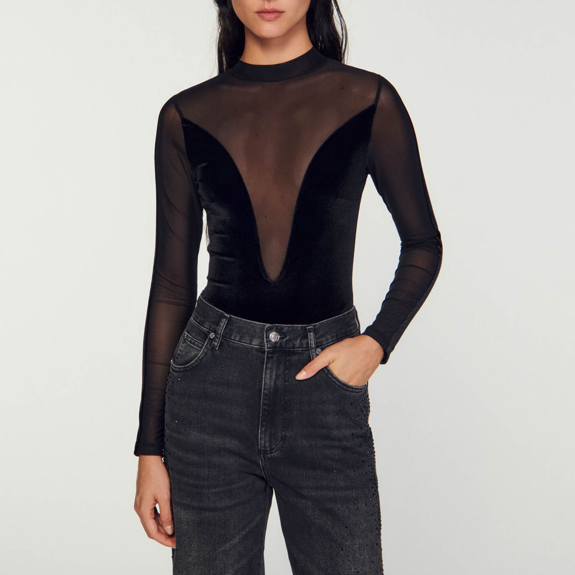 Body en velours