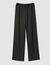 Pantalon large &agrave; bande lat&eacute;rale satin&eacute;e