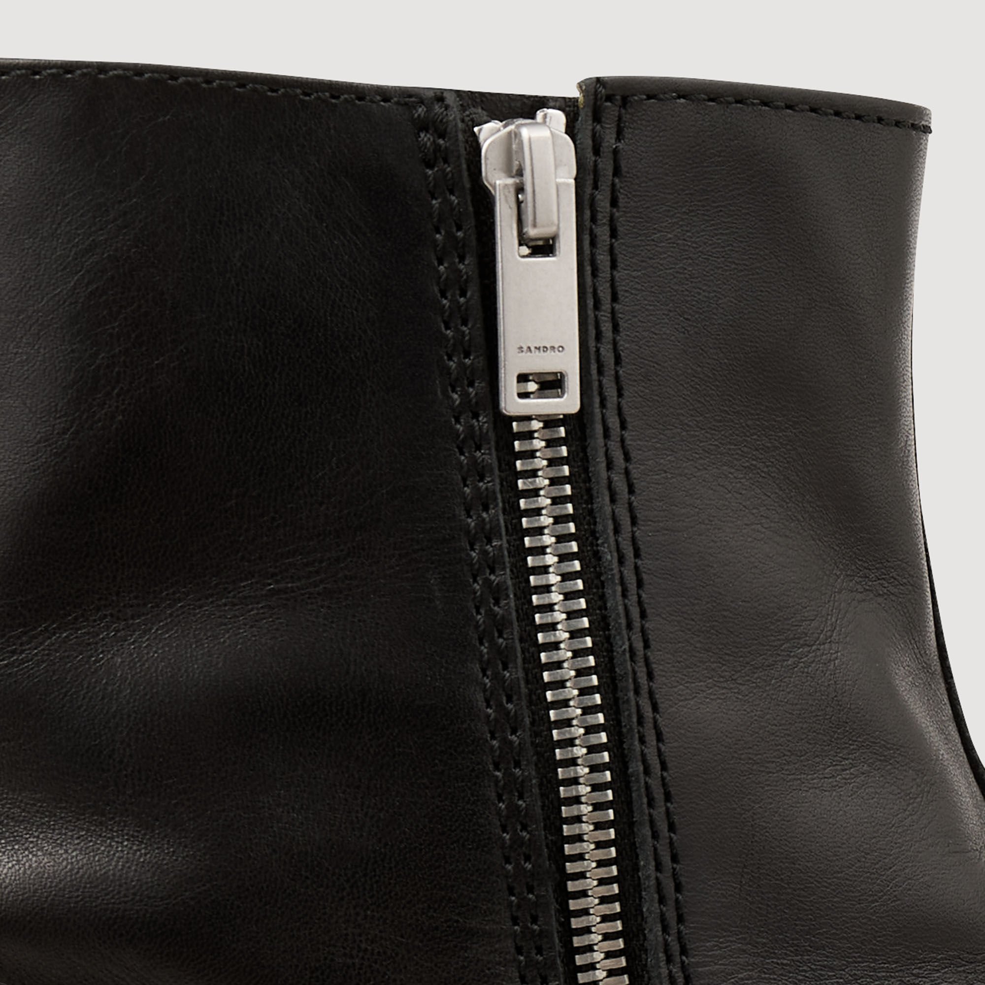 Bottines en cuir