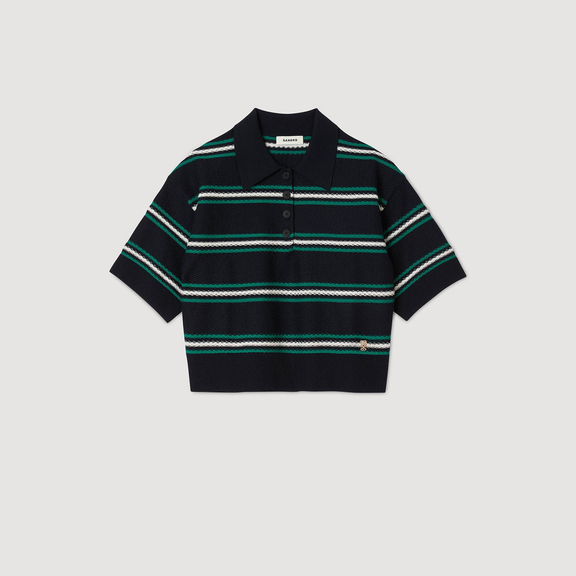 Pull à col polo