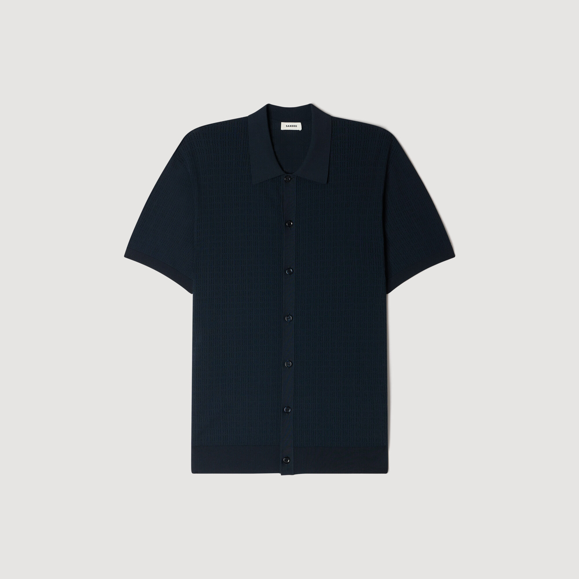Chemise effet ajour&eacute;