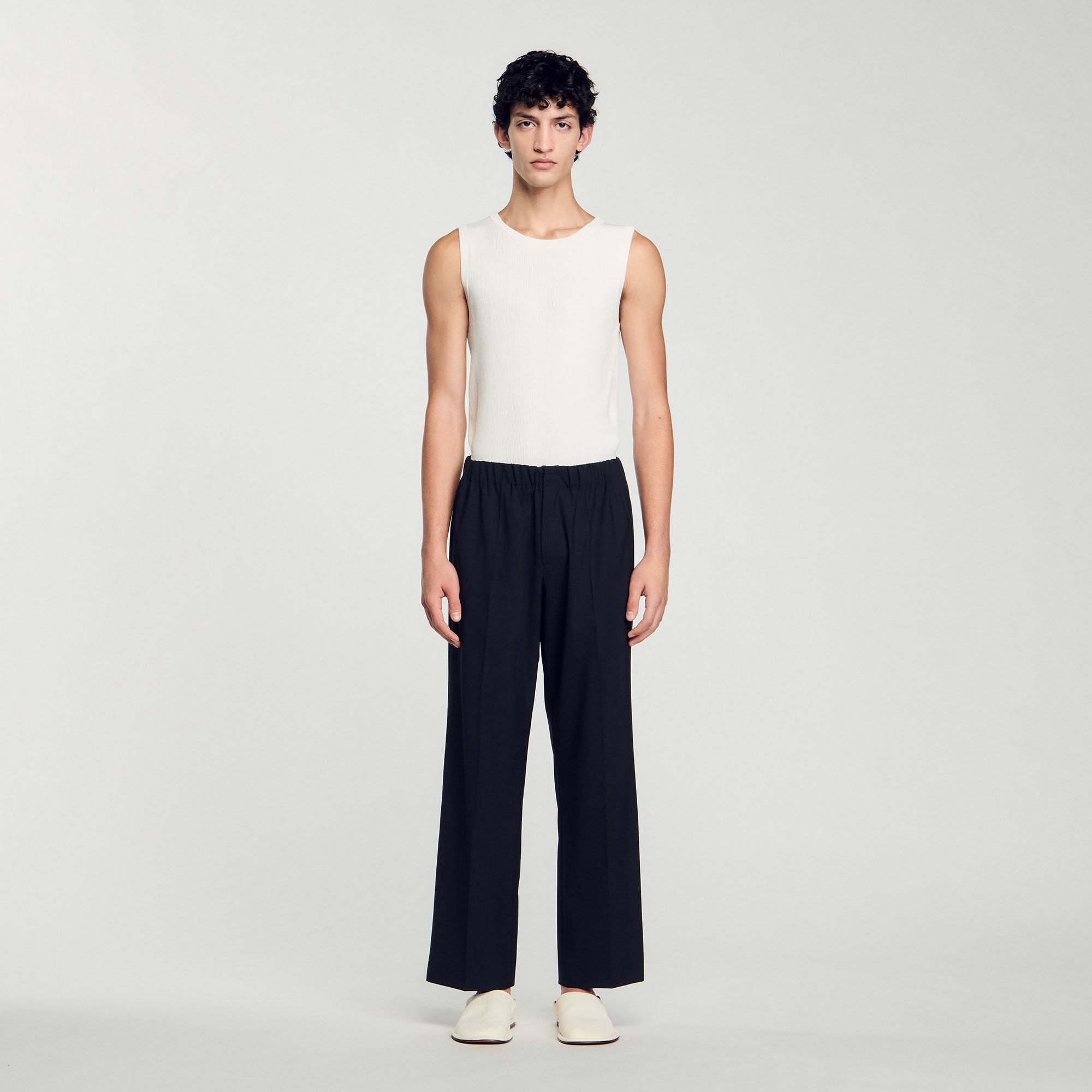 Pantalon large 