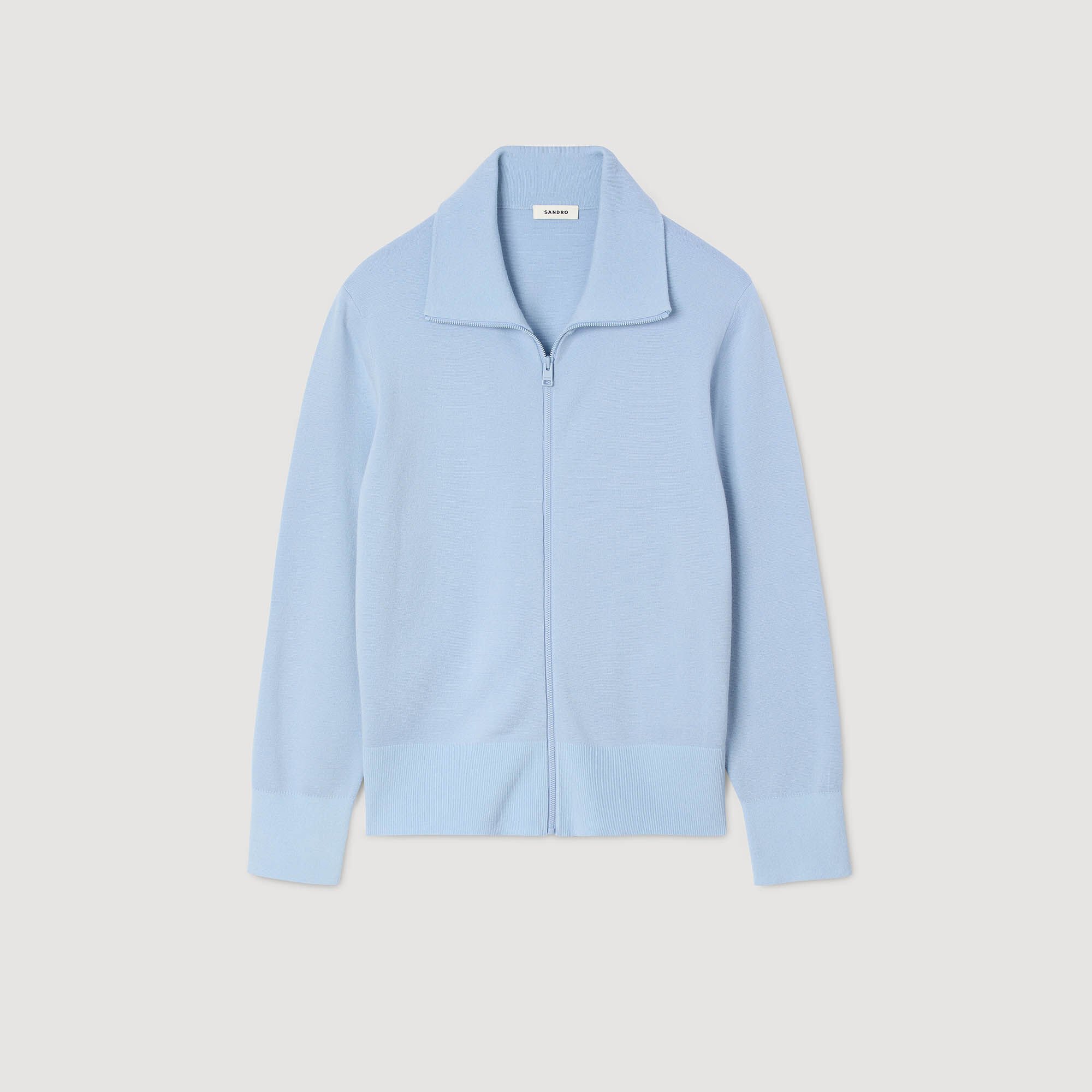 Pull trucker en laine
