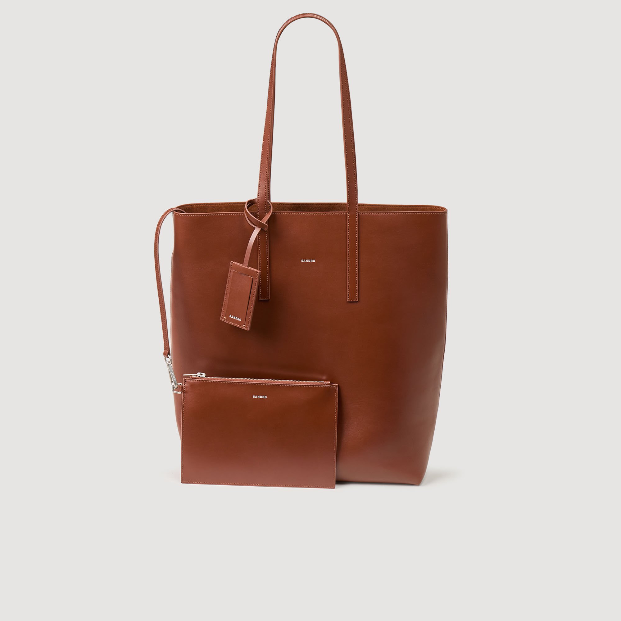 Cabas en cuir