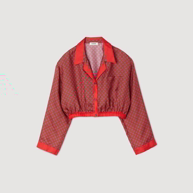 Chemise imprimé foulard