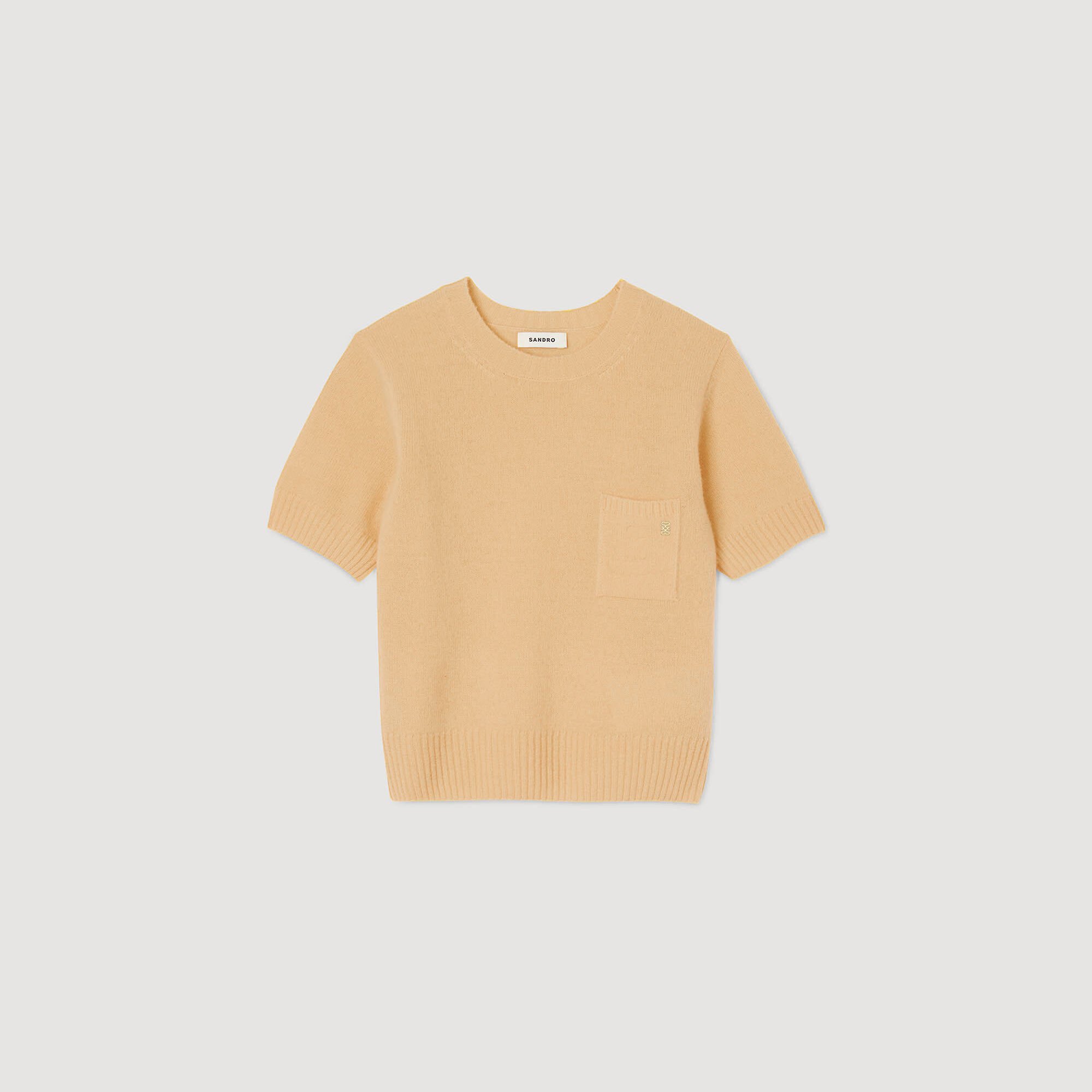 Pull à manches courtes