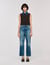 Pull en maille et denim