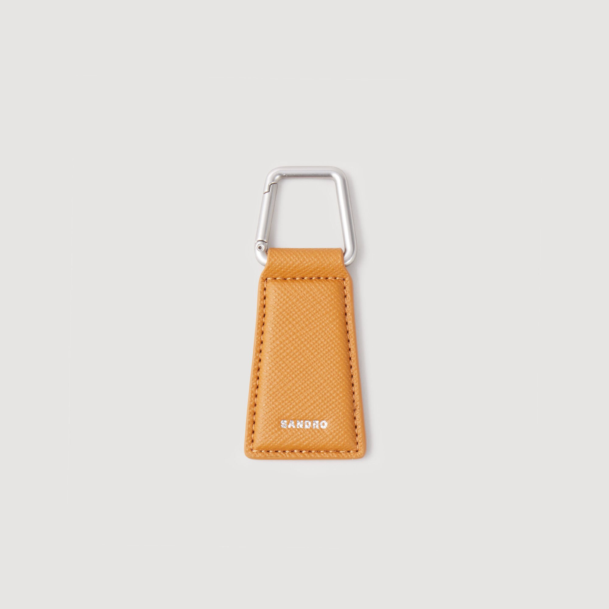 Porte-clés en cuir reconstitué