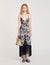 Robe longue à imprimé fleuri hawaïen