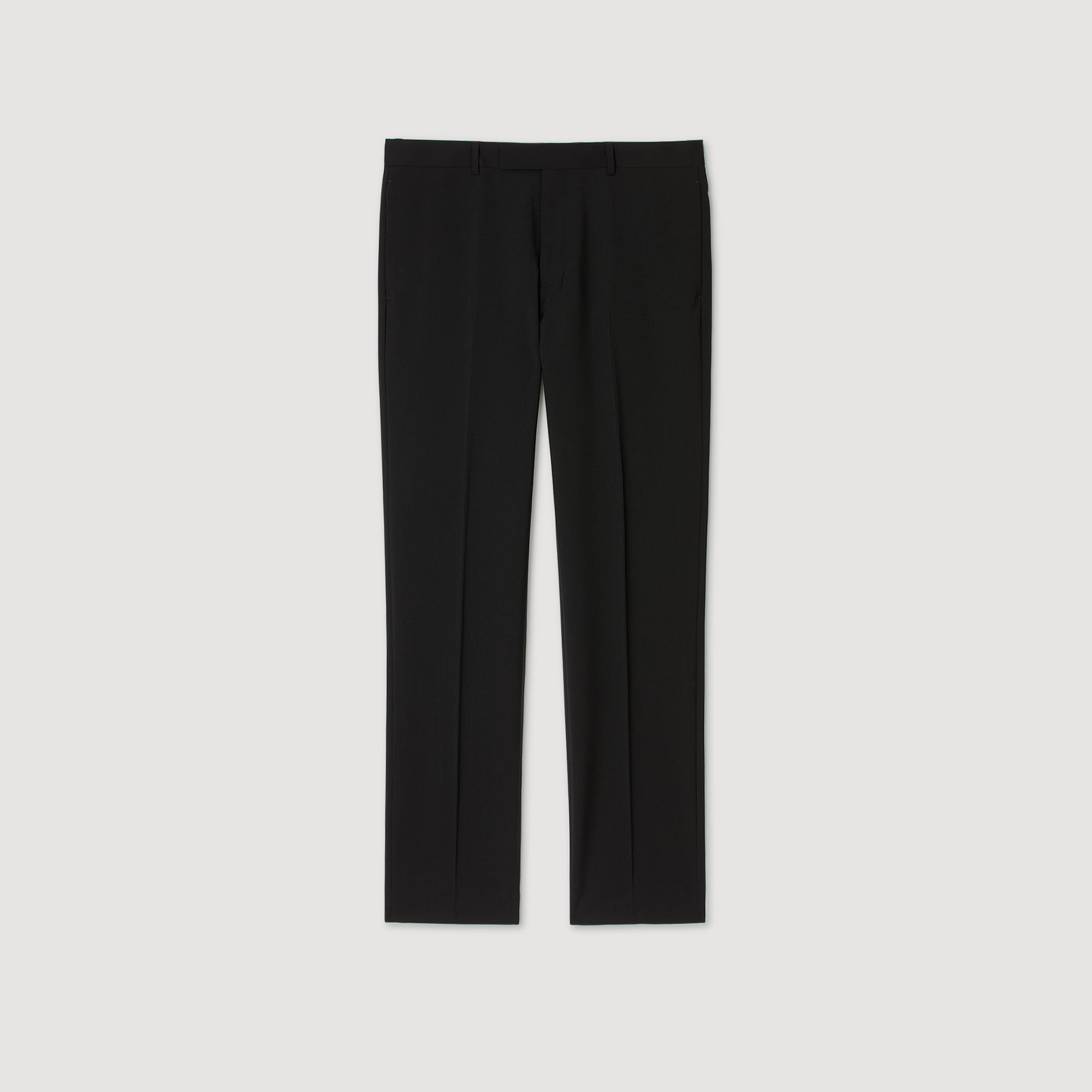 Pantalon détails satinés