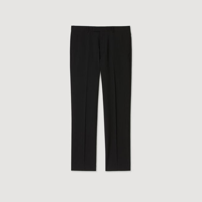 Pantalon détails satinés