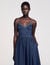 Robe midi en jean
