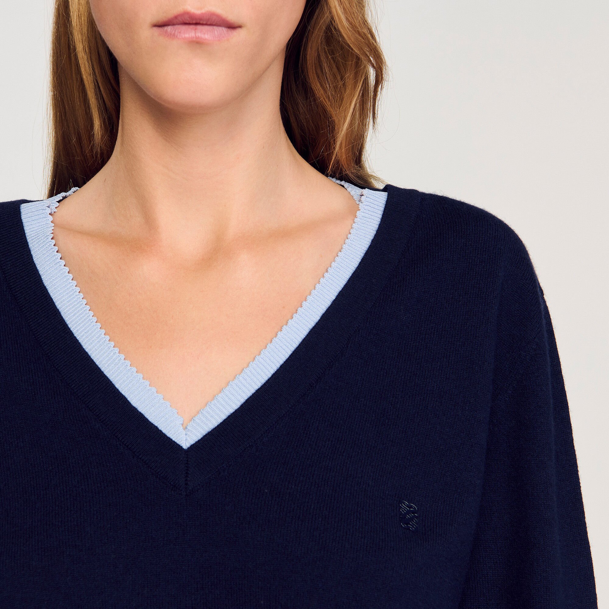 Pull en laine et cachemire