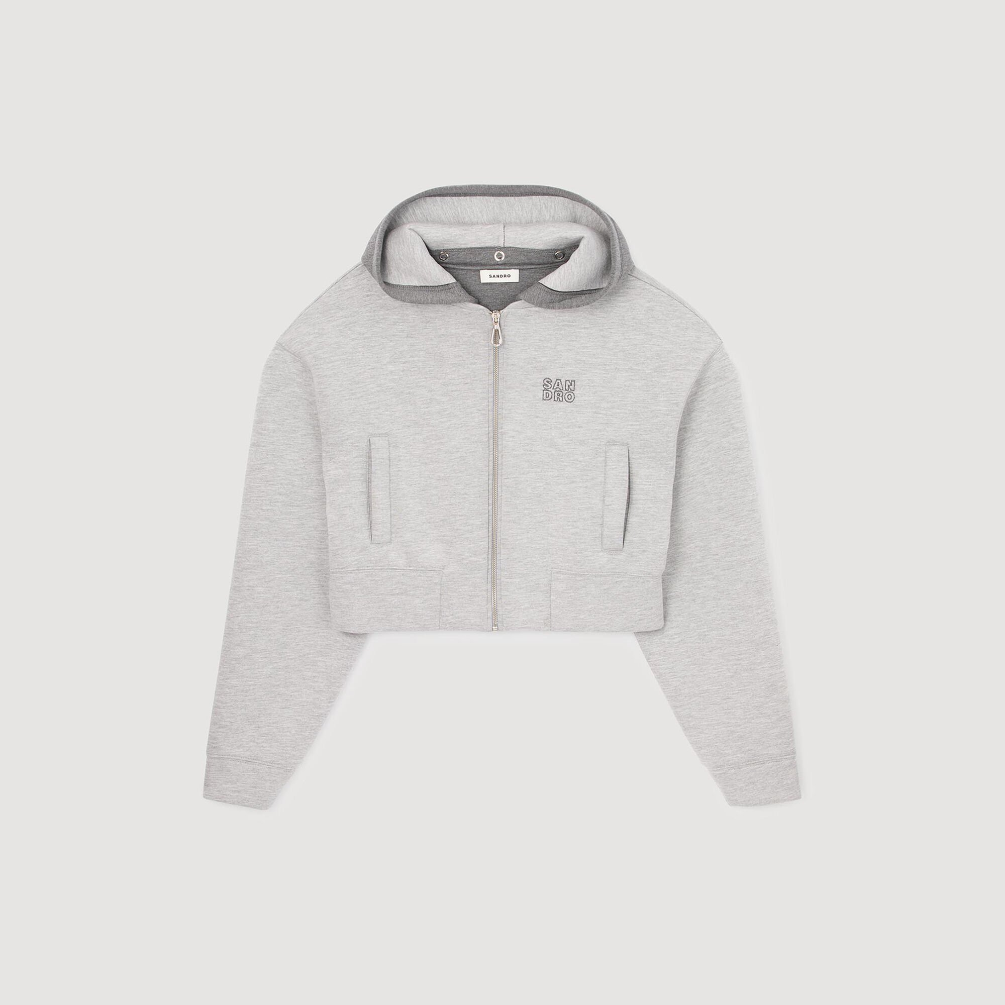 Sweatshirt à capuche amovible