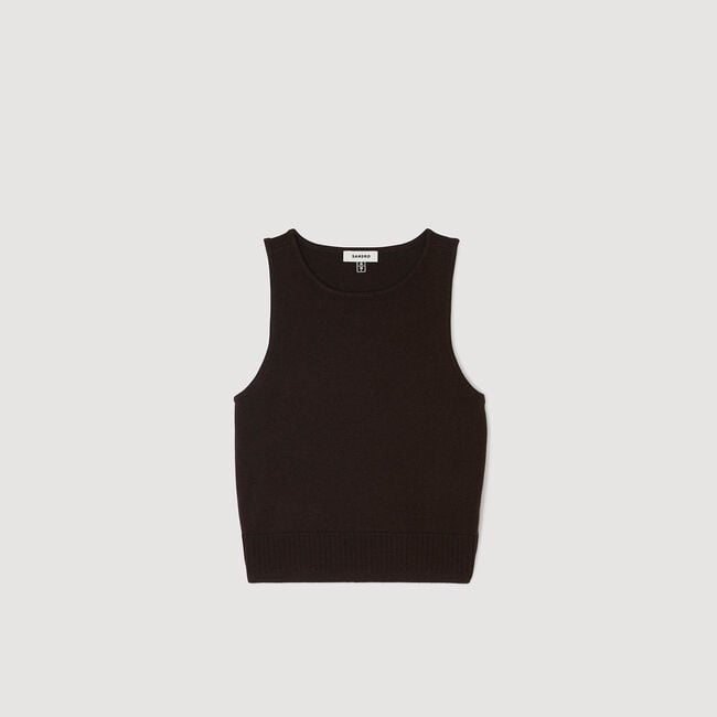 Pull sans manches 