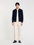 Blouson en laine double face