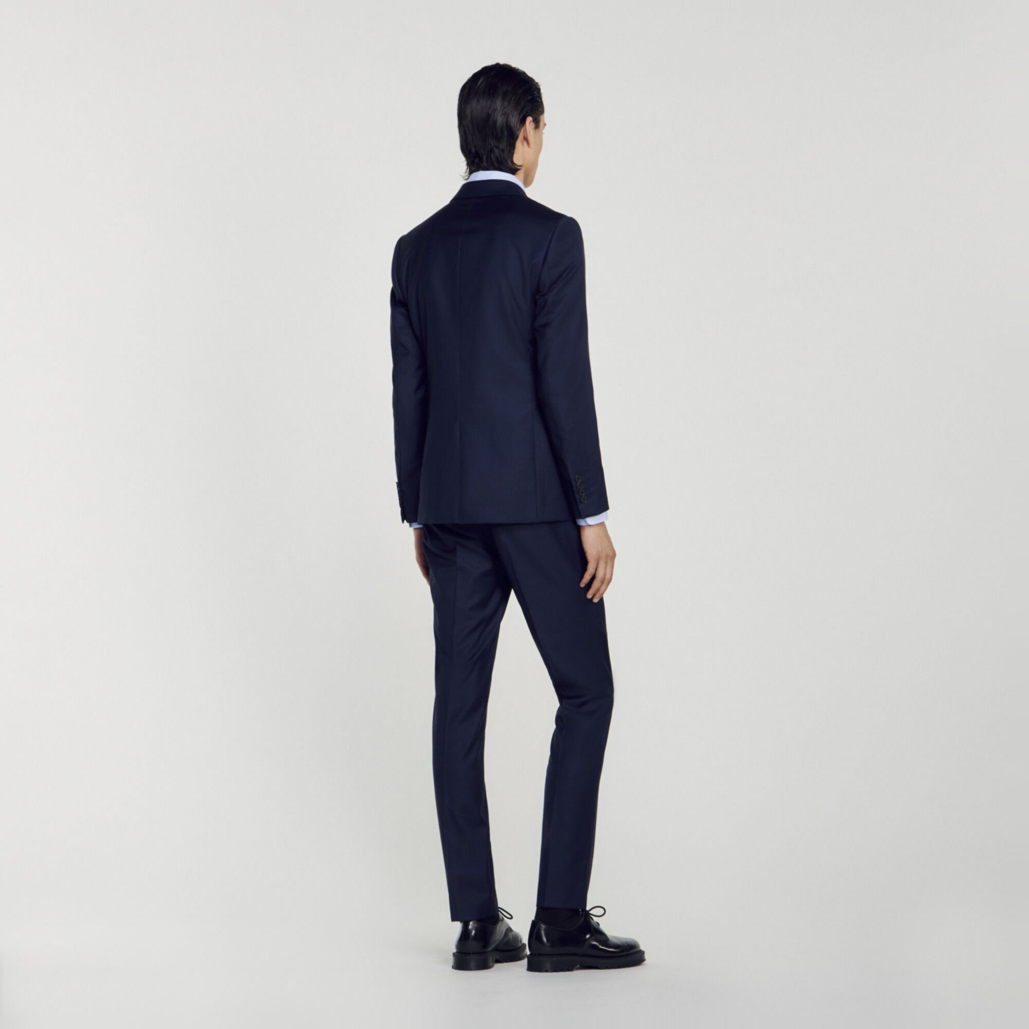 Veste de costume en laine vierge