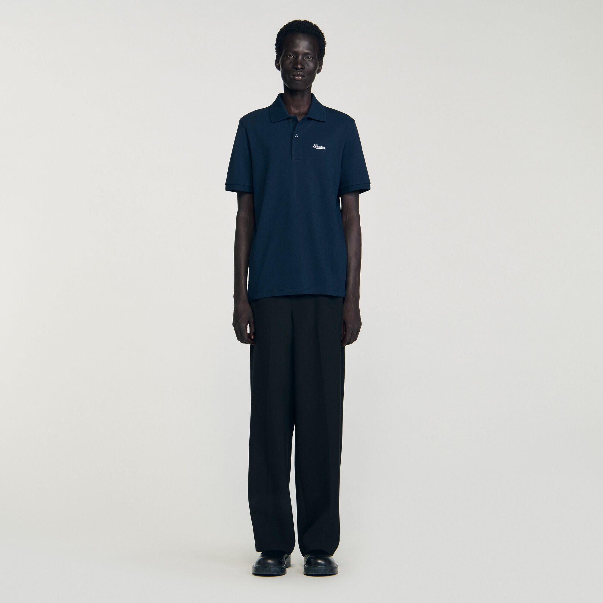 Polo en coton piqué