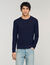 Pull en maille textur&eacute;e