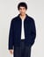 Blouson en laine double face