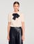 Pull en maille à col polo