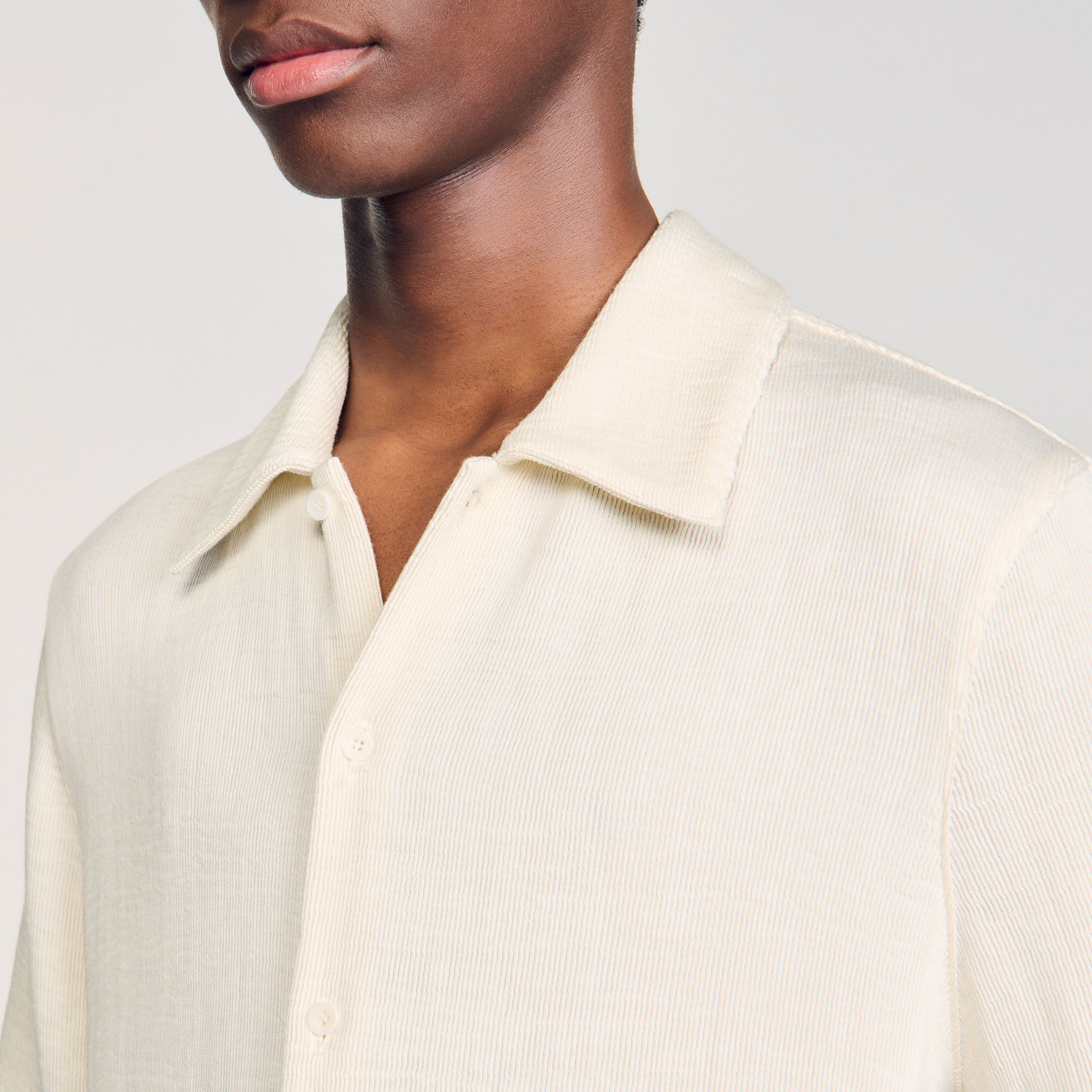 Chemise plissée