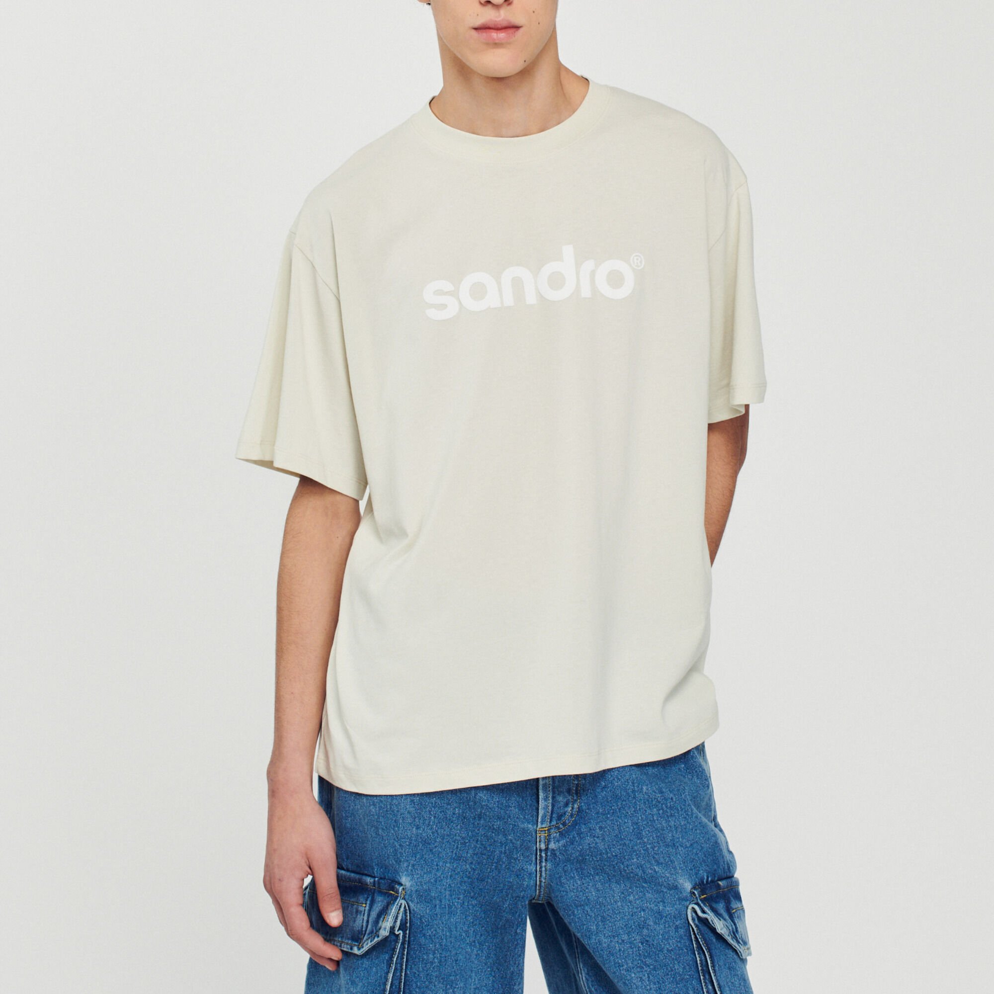 T-shirt oversize à logo