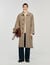 Manteau oversize en laine 