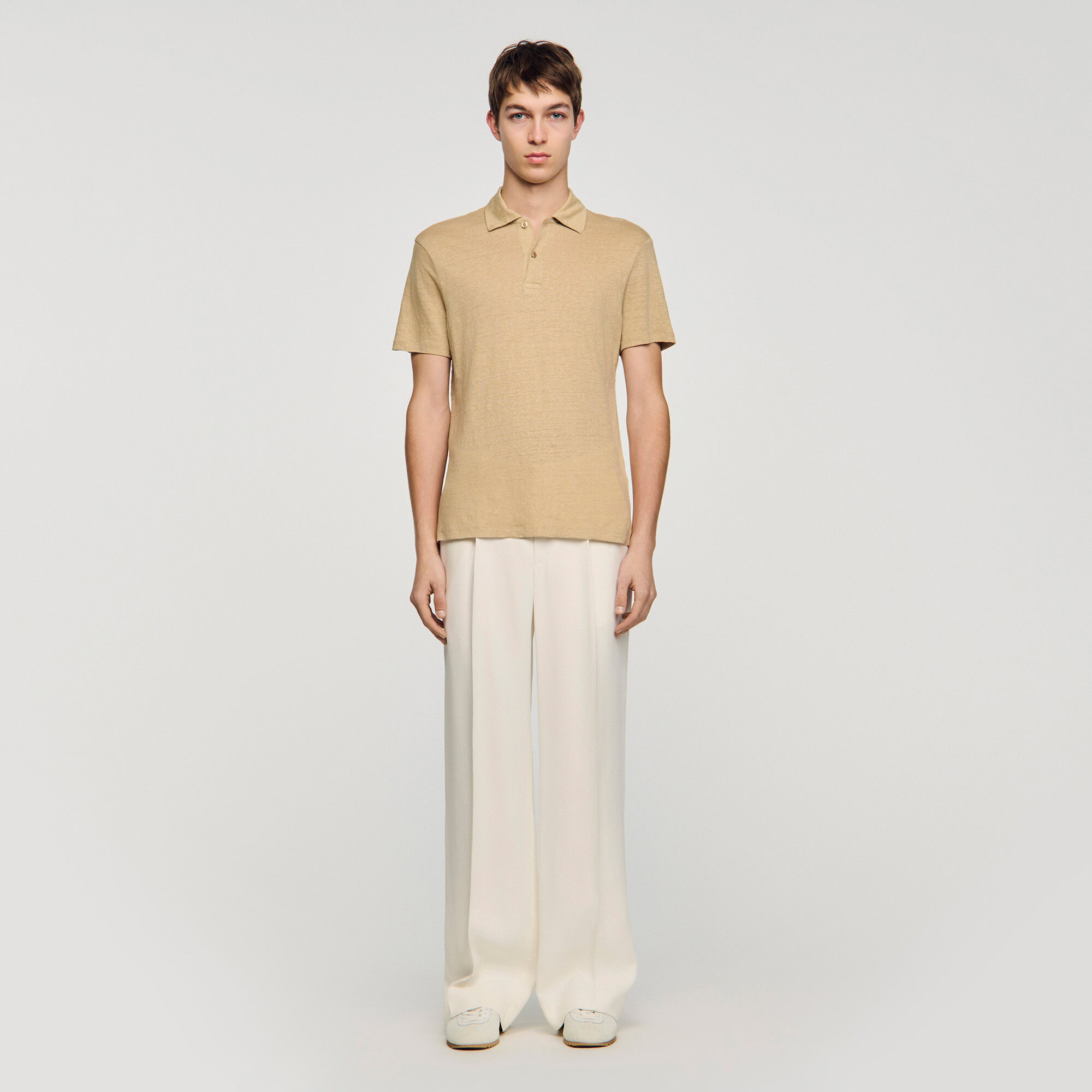 Polo en lin 