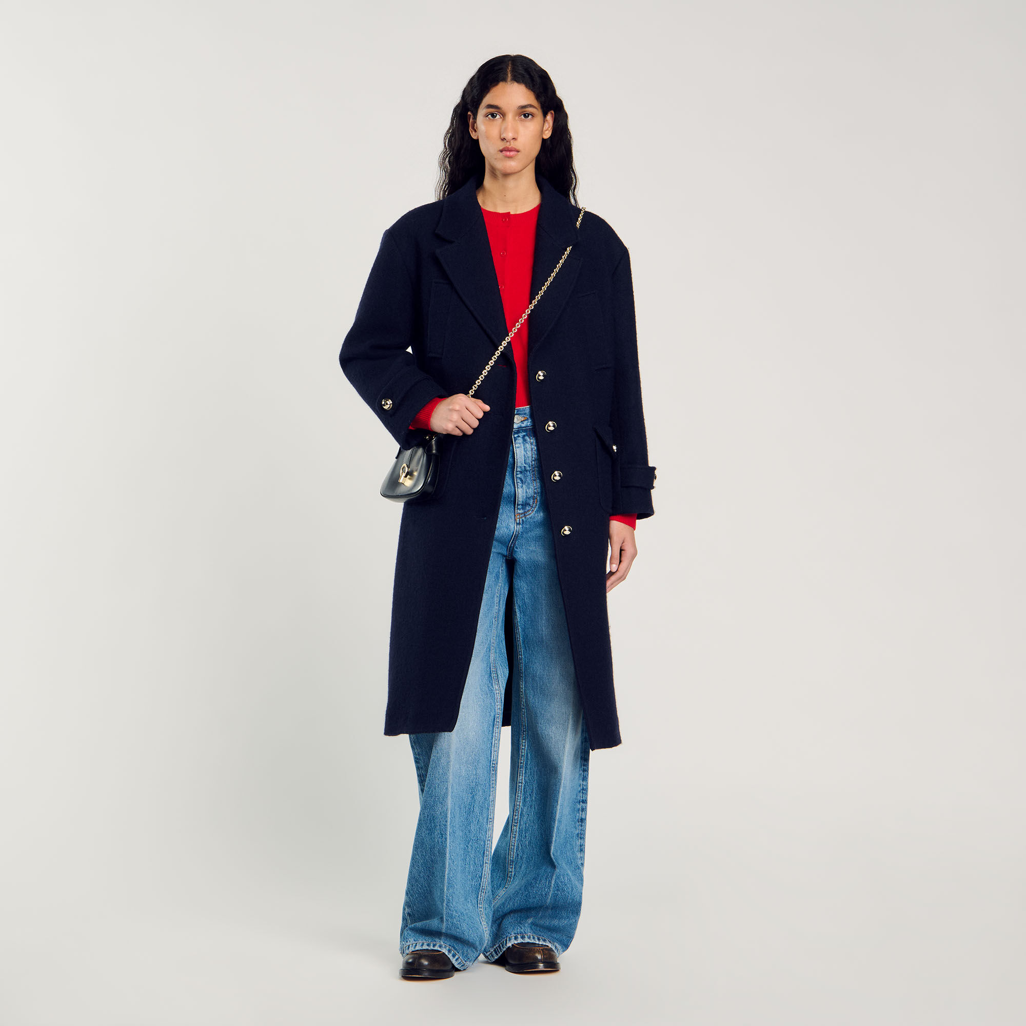 Manteau long oversize