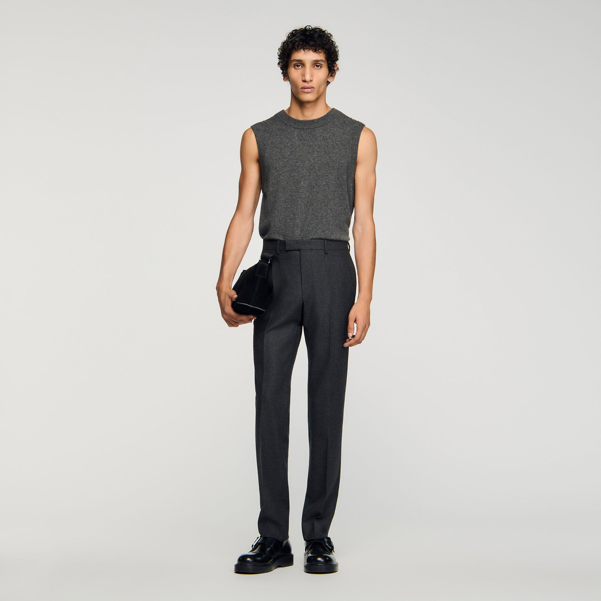 Pantalon de costume en laine