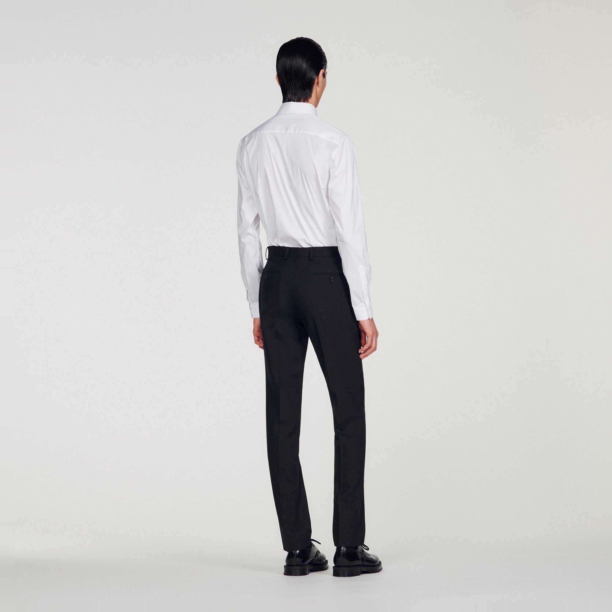 Pantalon de costume en laine