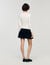 Robe courte 2 en 1 bicolore 
