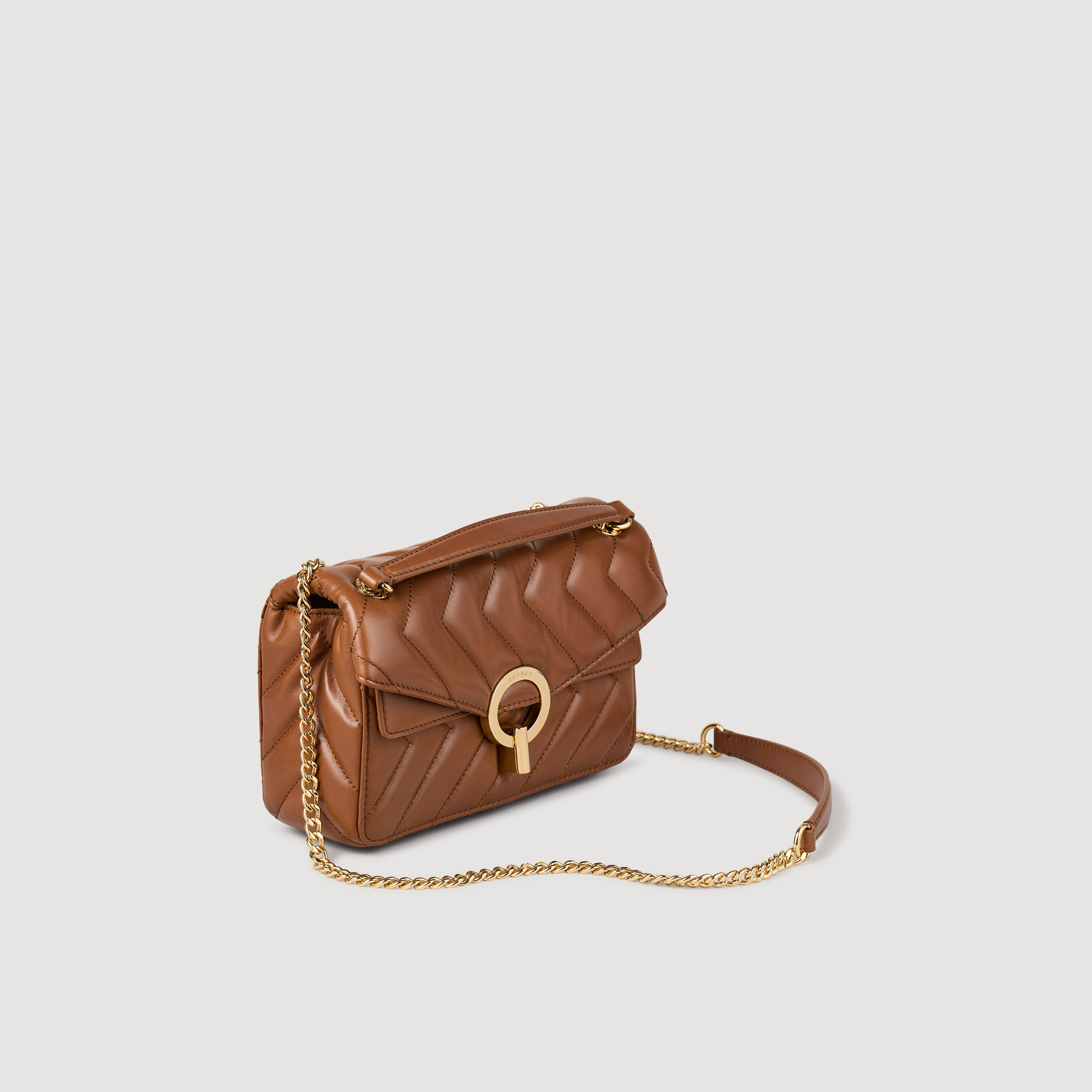 Petit sac Yza en cuir lisse
